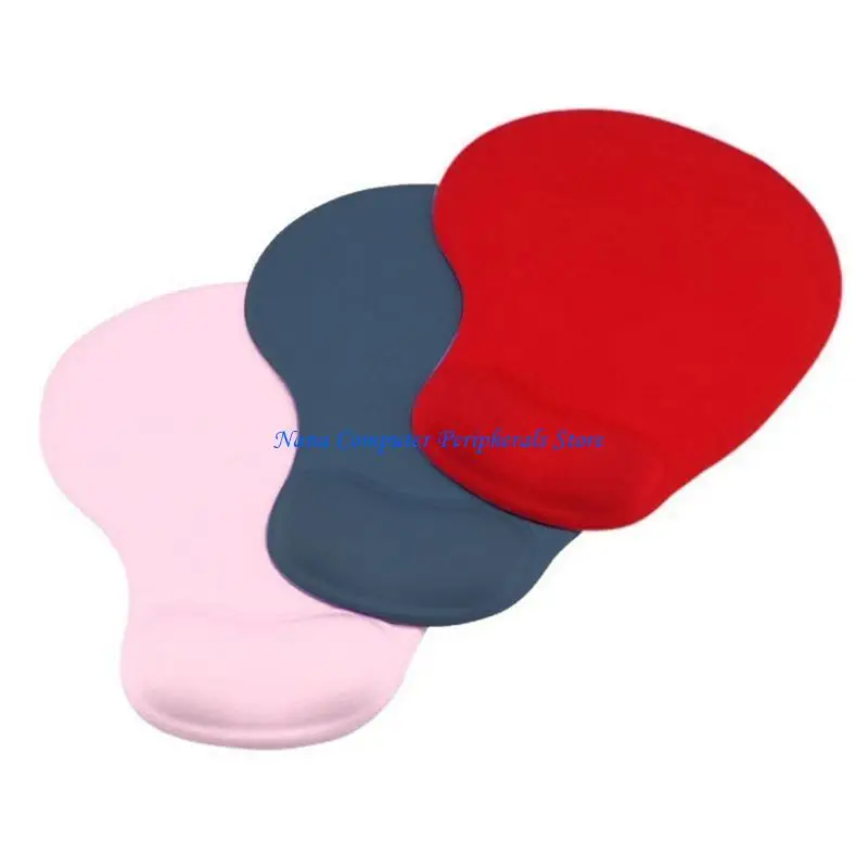 F68C Ergonomic Mouse Pad Confortive Rest Support Opport não deslizamento para facilitar a digitação