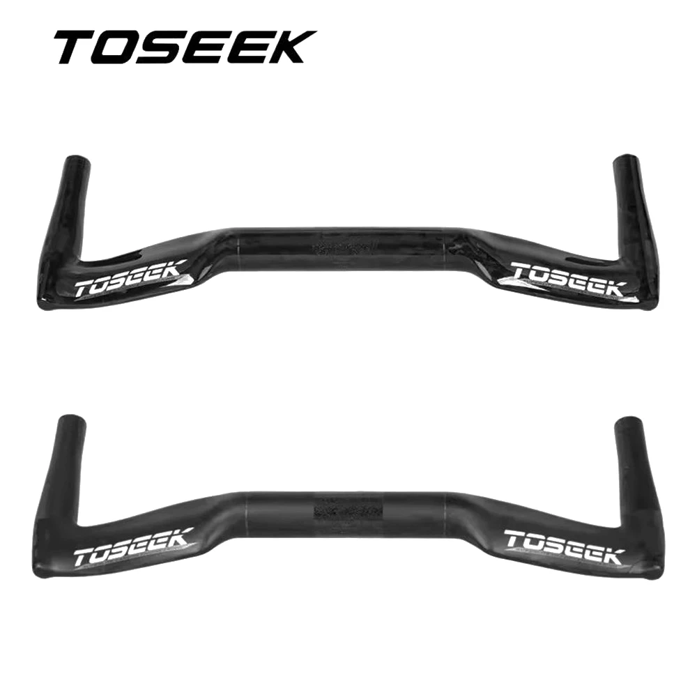 

TOSEEK Carbon Handlebar 31.8mm Bike Road TT Handlebar MTB Bicycle Time Trial TT Handlebar 400/420/440mm