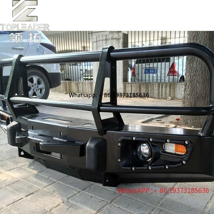 

TOPLEADER/Auto Bull Car для Toyota Land Cruiser FJ80 Bull Бампер АВТОЗАПЧАСТИ Комплекты кузова автомобиля Очень прочный автомобильный передний бампер Сталь
