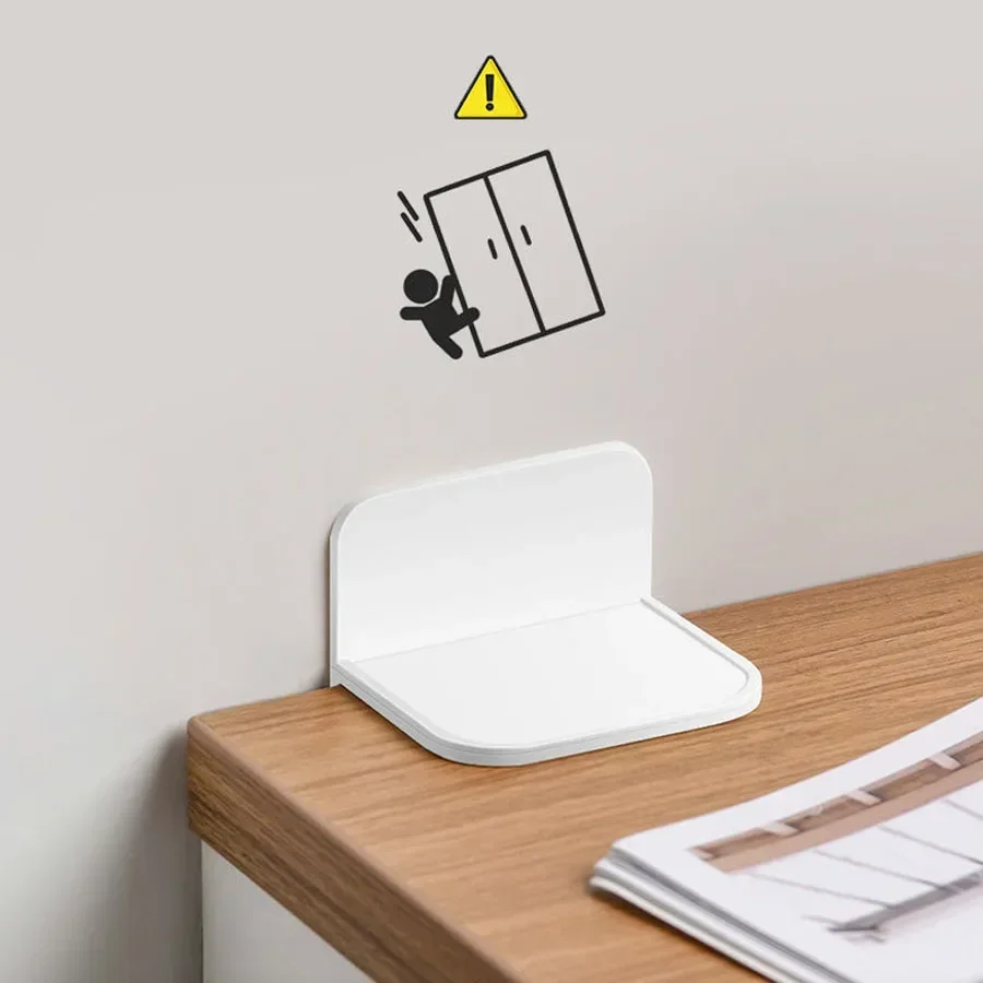 

Антиопрокидной фиксатор 2 шт., настенный соединитель для шкафа, обувного шкафа, Детская безопасность, фиксатор мебели