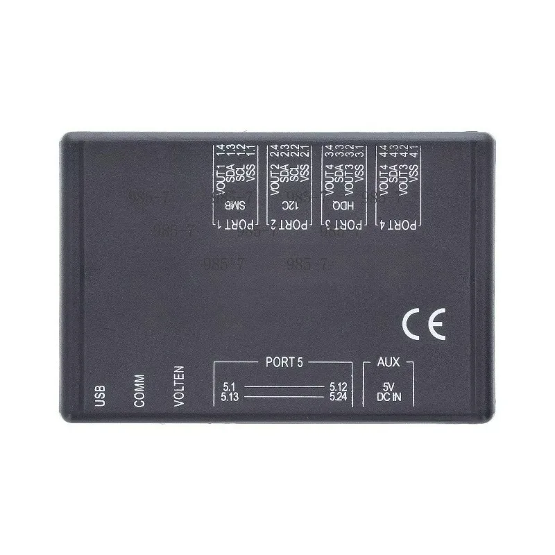 Battery Gas Gauge Testing Tool, USB Powered 2400 I2C SMBus Converter Evaluation Module Board