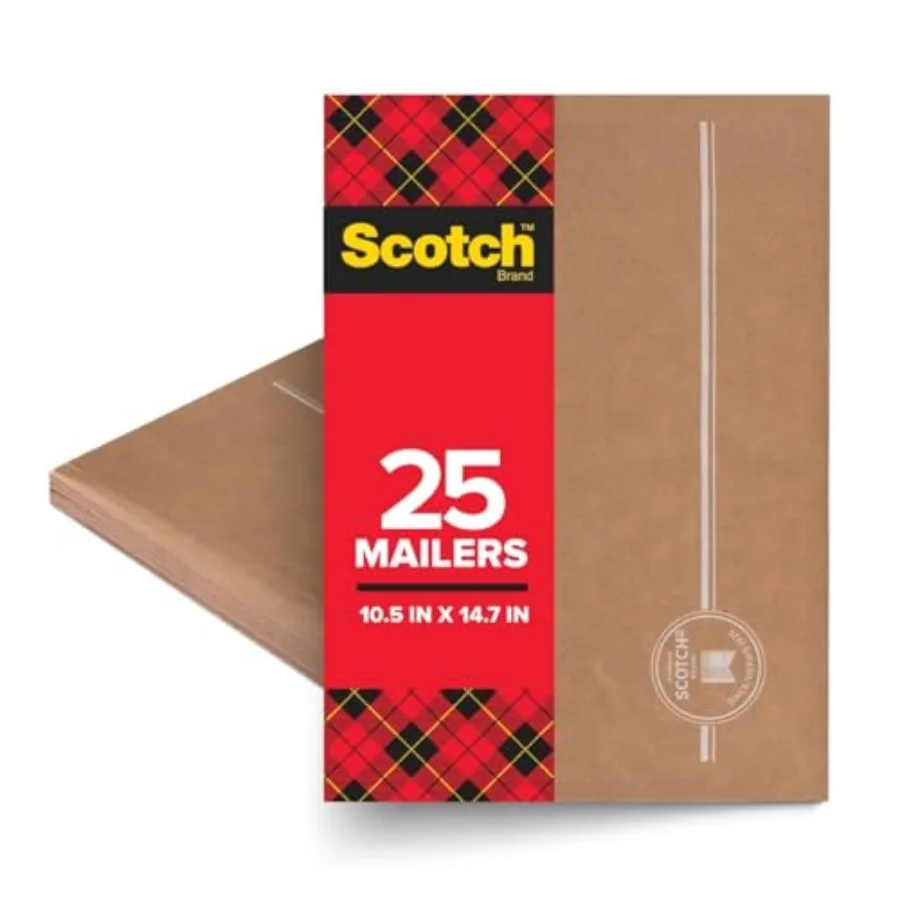 

Curbside Recyclable Padded Mailers 25 Pack 10.5 x 14.7 in Similar impact protection to traditional bubble mailers CR-5-25 Brown