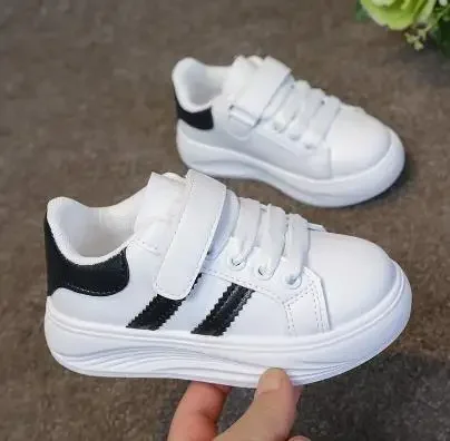 Kids Casual Shoes Sneakers Boys Sport Breathable Tennis Sneaker Baby Children Girls Shoes Spring Fashion White Flat Running Shoe