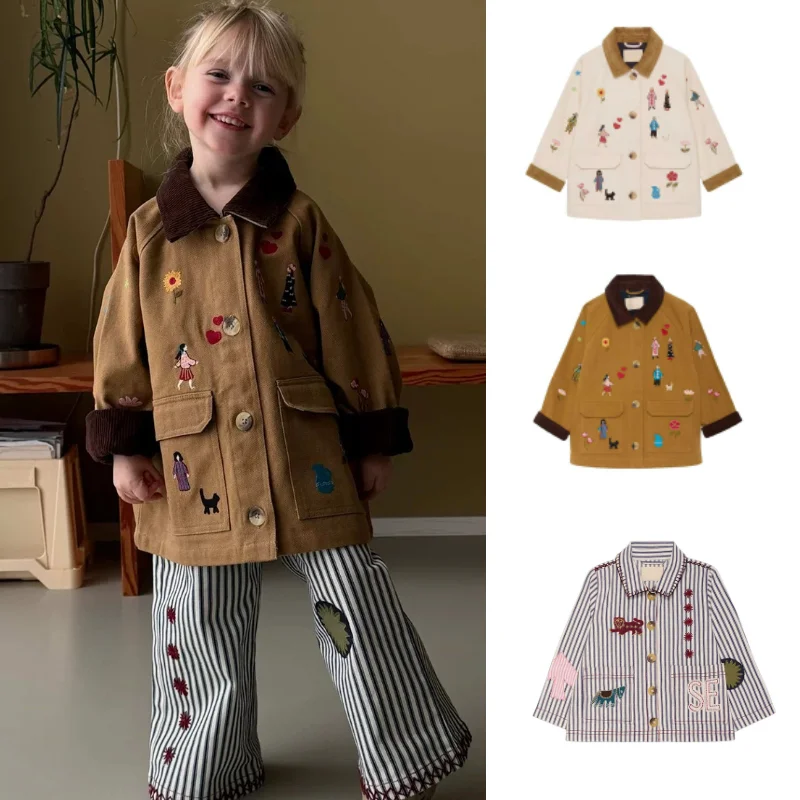 Children's Coat 2026 Winter New Fashion Thickened and Fleece Warm Boys and Girls Cotton Clothes Pure Cotton Korean Long Jacket