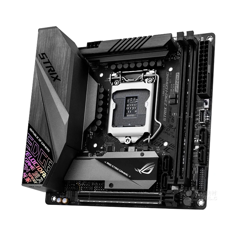 Pour ROG STRIX Z390-I GAMING Z390i Cartes Mères LGA 1151 DDR4 32GB Pour Intel Z390 Bureau Carte Mère M.2 NVcloser SATA III