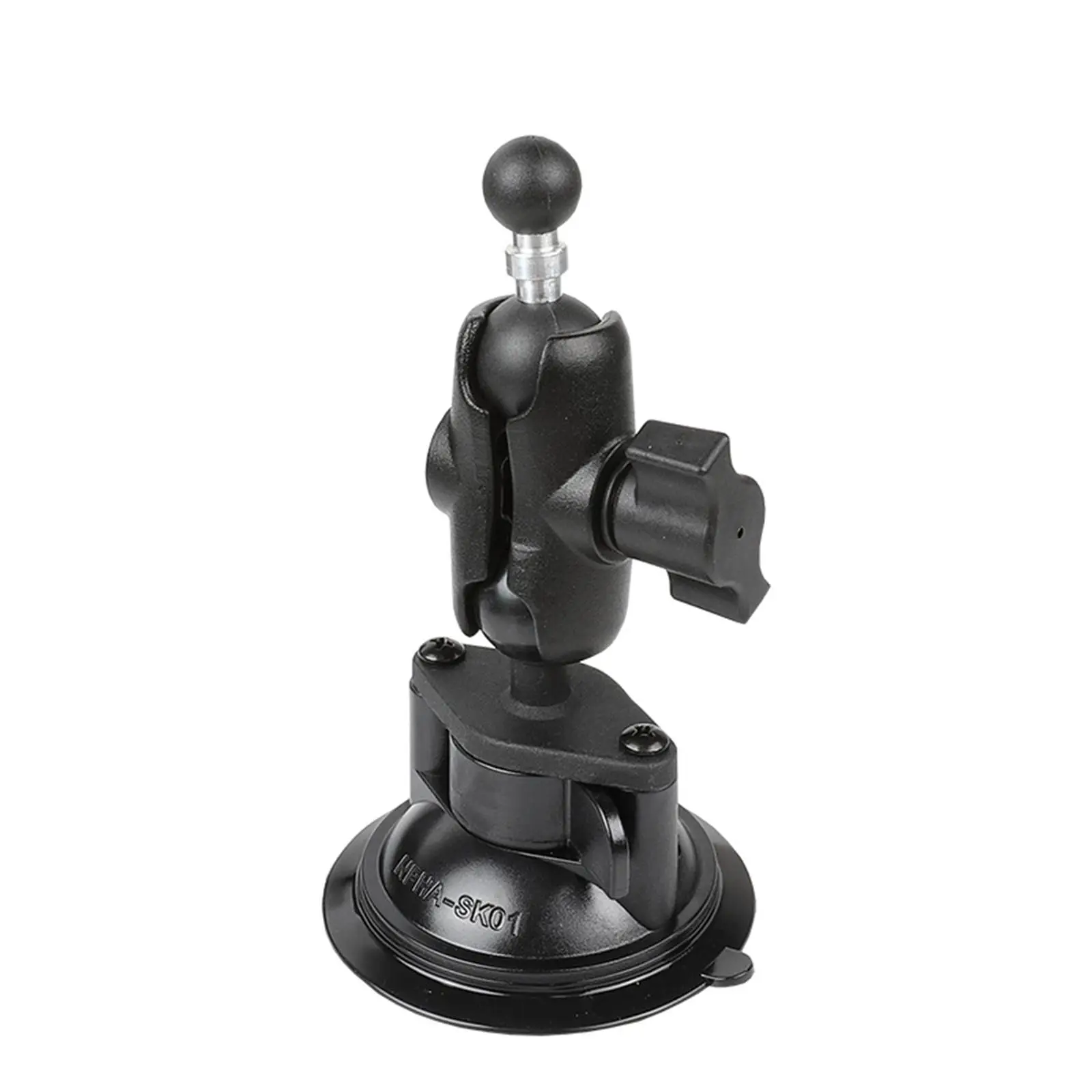 Composite Ball Adapter 25mm Rubber Arm Replacement Ball Mount Dual Socket for Garmin GPS RAM Mohile Brackets
