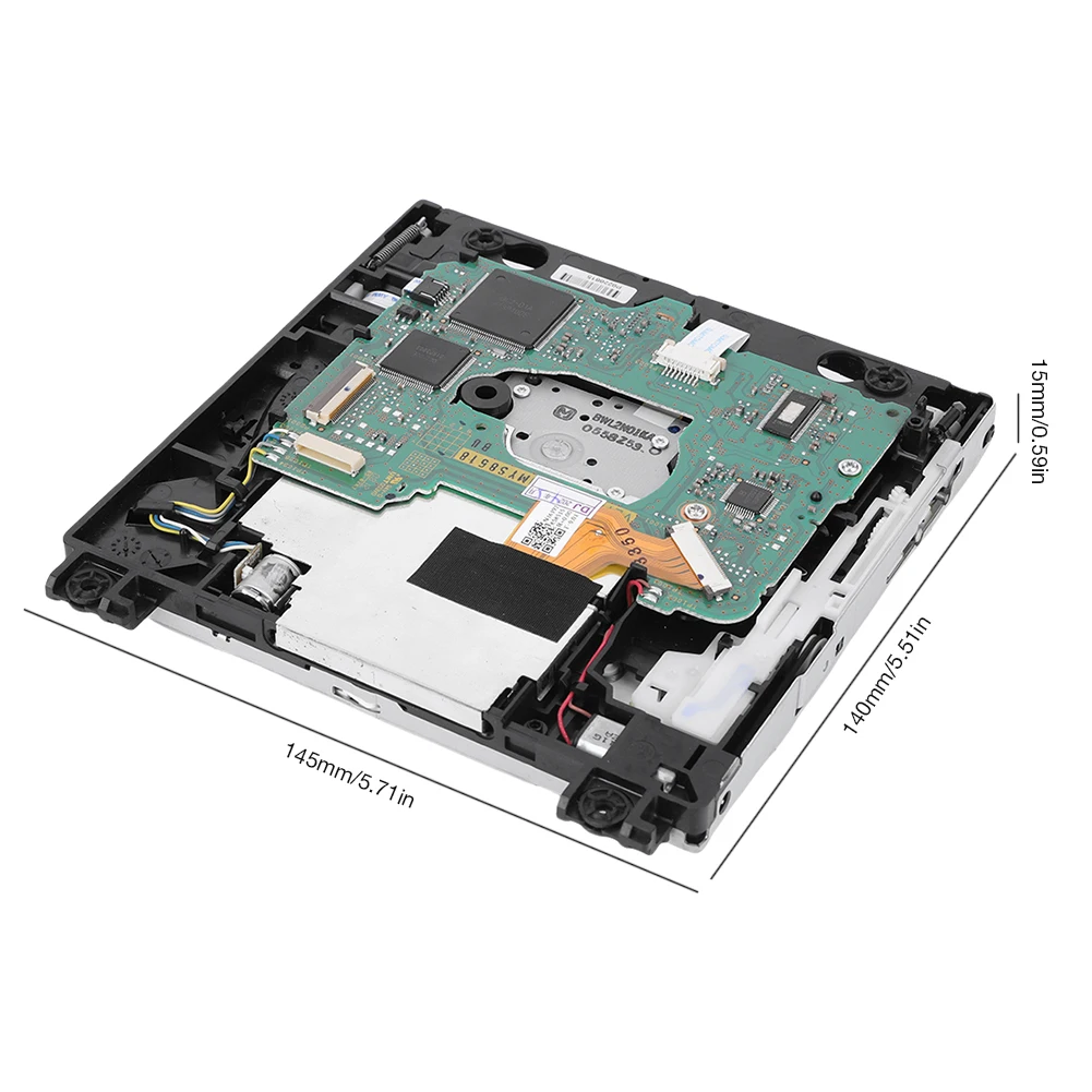 สำหรับนินเท็นโด Wii D2E แคร็กออปติคอลไดรฟ์บอร์ดไอซีคู่อะไหล่แผ่นดิสก์ทดแทนดีวีดีรอมไดรฟ์