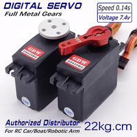 GDW DS620MG 22kg 6.0-8.4v High Voltage Metal Gears Standard Digital Servo For 1:8 1:10 RC Car/Airplane/Boat/Robot Arm Robotic