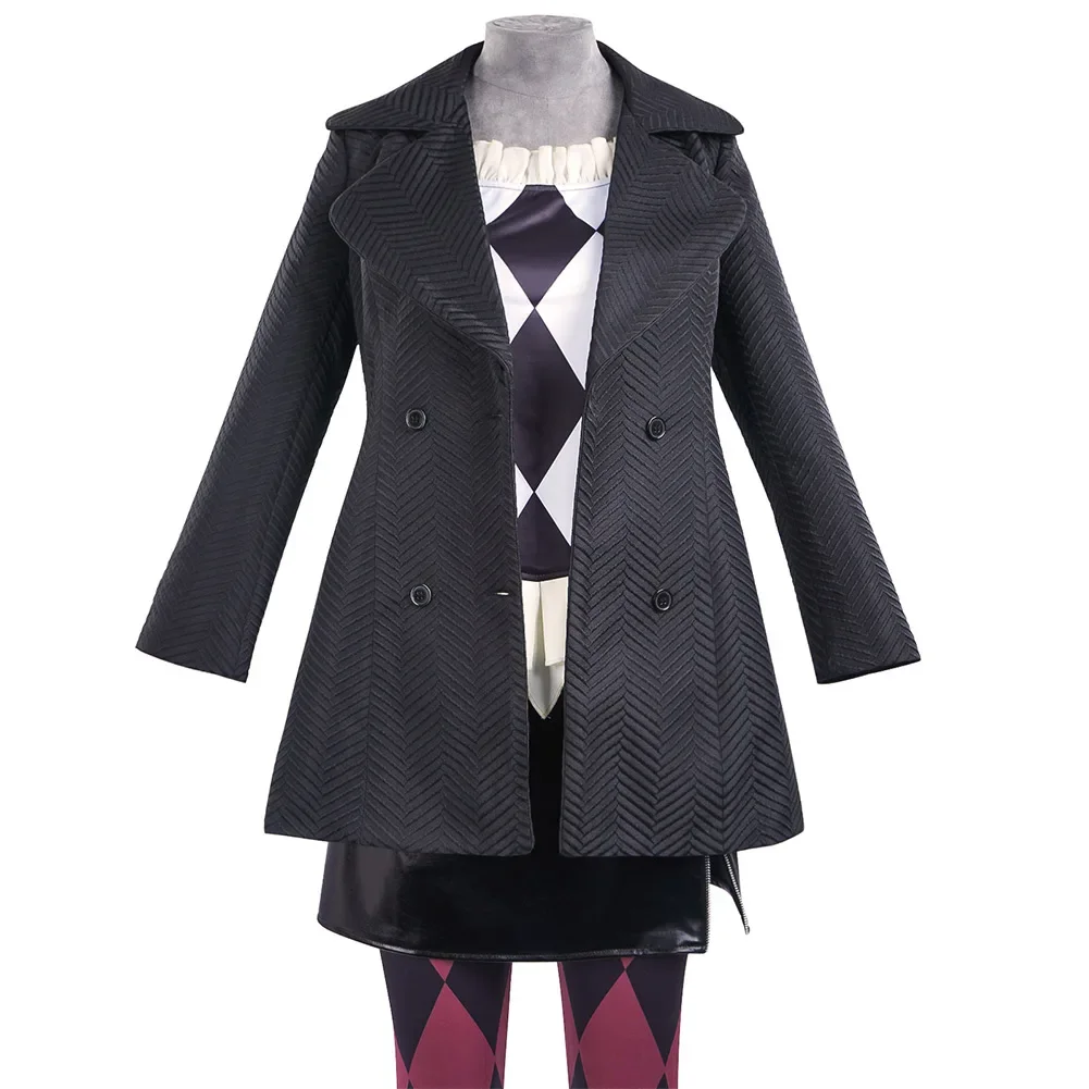 Quinzel-Super Villain Cosplay Costume para Mulher, Vestuário Fantasia, Disfarce, Fantasia, Filme 2, Representação, Fantasia, Adulto, Mulher, 2021