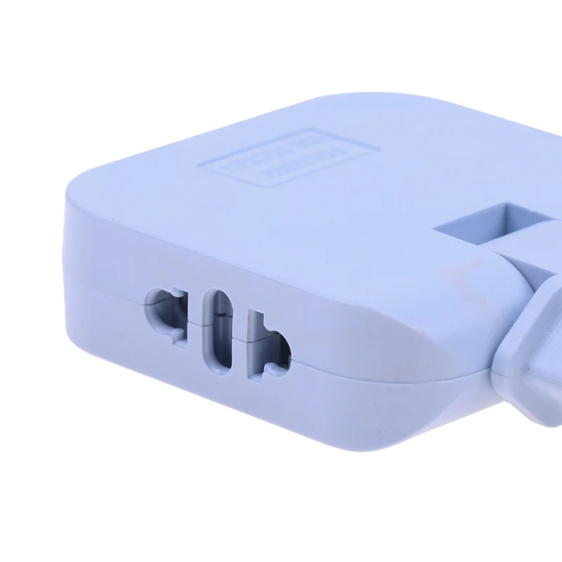 EU Extension Plug Electrical Adapter 3 In 1 Adaptor 180 Degree Rotation Adjustable For Mobile Phone Charging Converter Socket