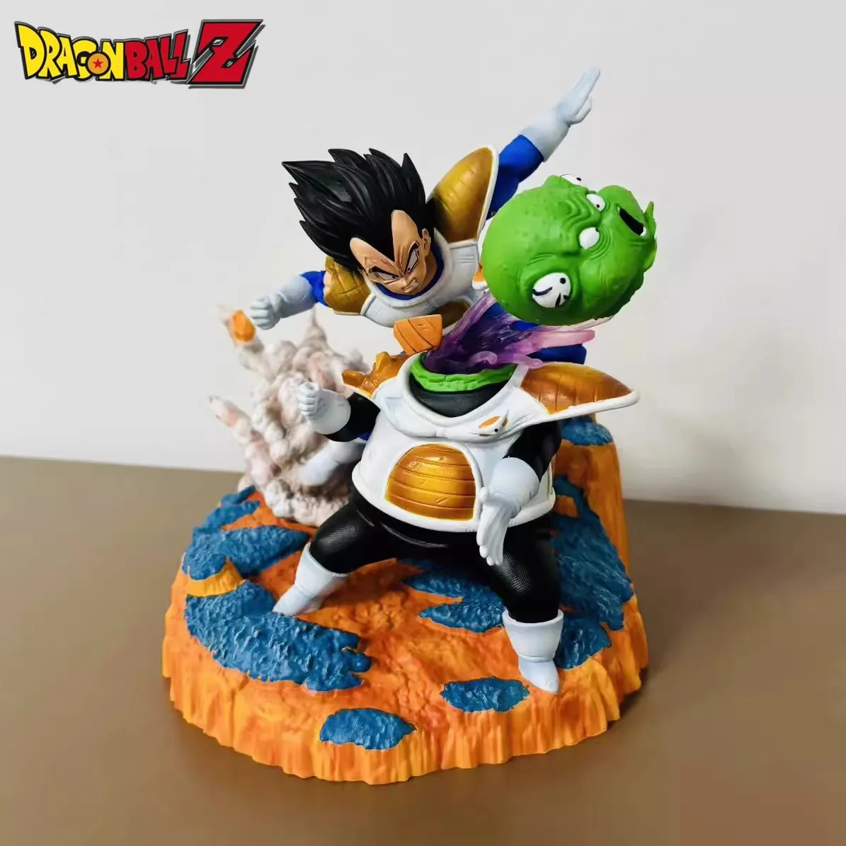 

21cm Dragon Ball GK Vegeta VS Guldo Namek New Anime Figures PVC Model Ornaments Collect Decorations Around The Scene Toy Gift