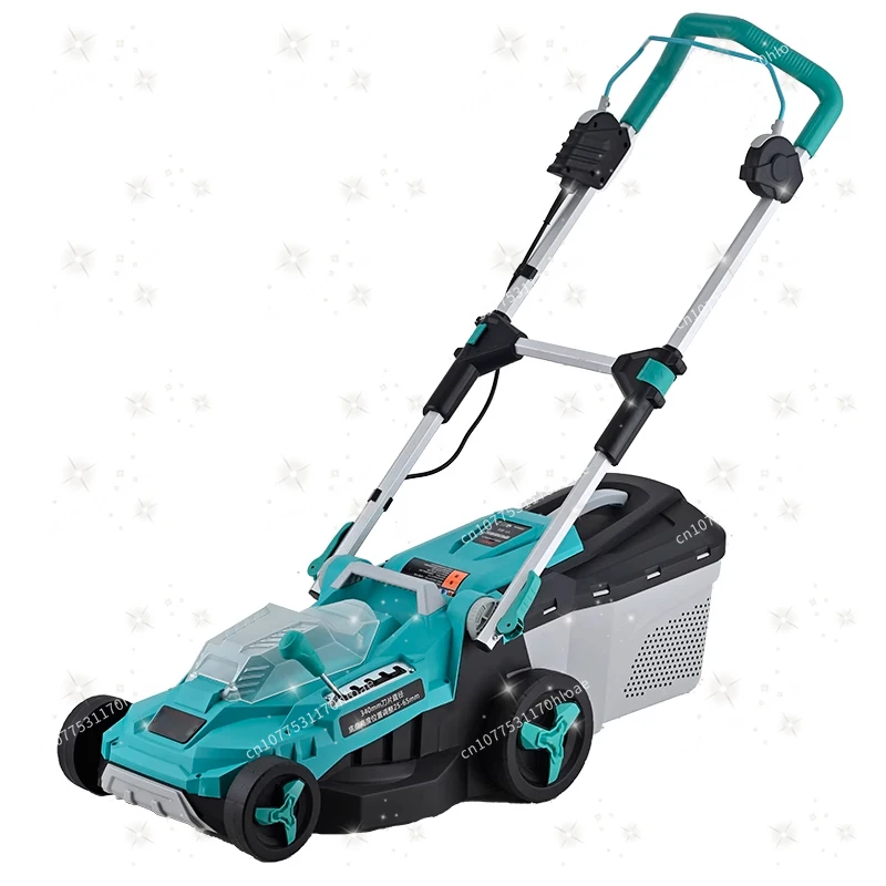 40V Lithium Battery Household Small Electric Lawn Mower Garden Multi-Functional Grass Trimmer