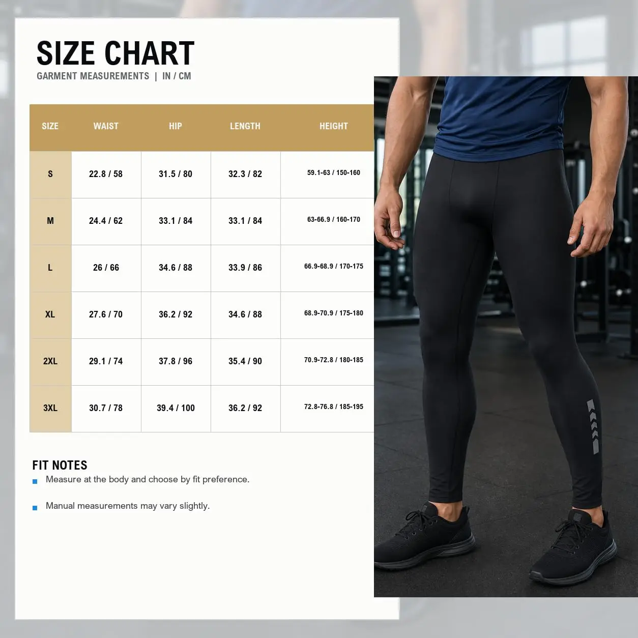 1/2/5 Pcs Men's Ice Silk Compression Leggings Quick Dry High Stretch Sun Protection Running Basketball Gym Training Tights image 3