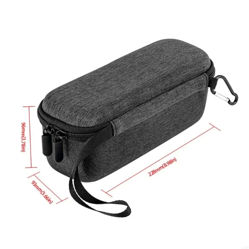 Bolsa almacenamiento duro 918c Camina para bolsillo 3 Transporte seguro y acceso conveniente Resistente clima