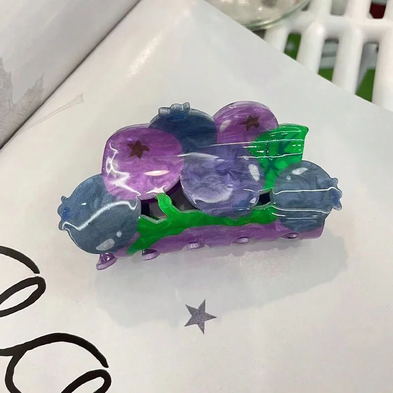 1PC flower clip tulip lily rose hair clip acrylic flower clip hair accessory dopamine hair clip