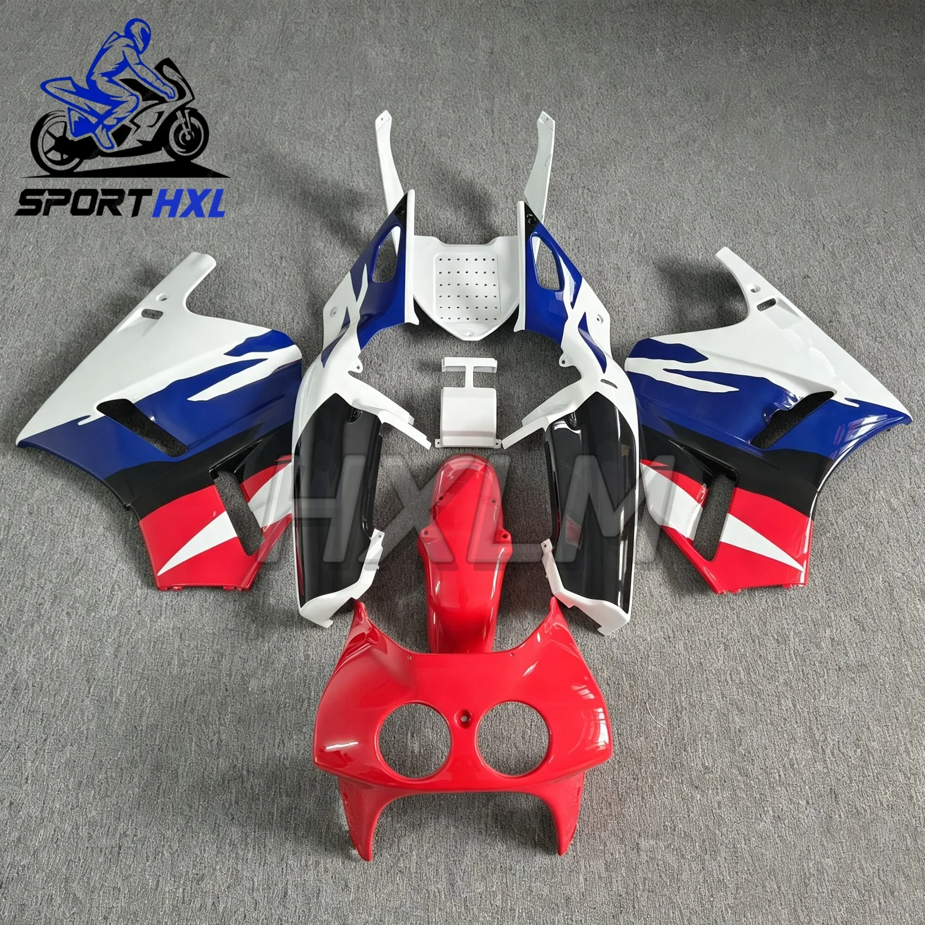 Motorcycle New ABS Shell Fairing Kit Full Body Plate For VFR400 NC30 RVF400 1988 1989 1990 1991 1992