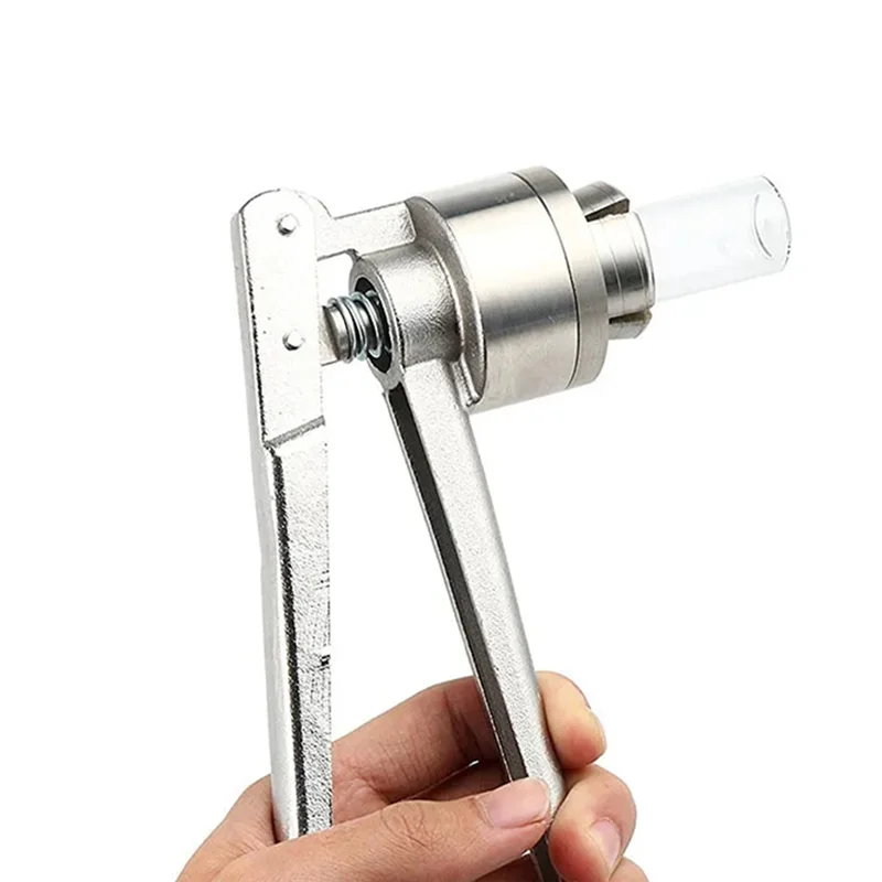 A95G 15mmフリップキャップバイアルキャッピングマシン手動キャッピングマシン手動ボトルキャップ圧着工具キャッピングマシン