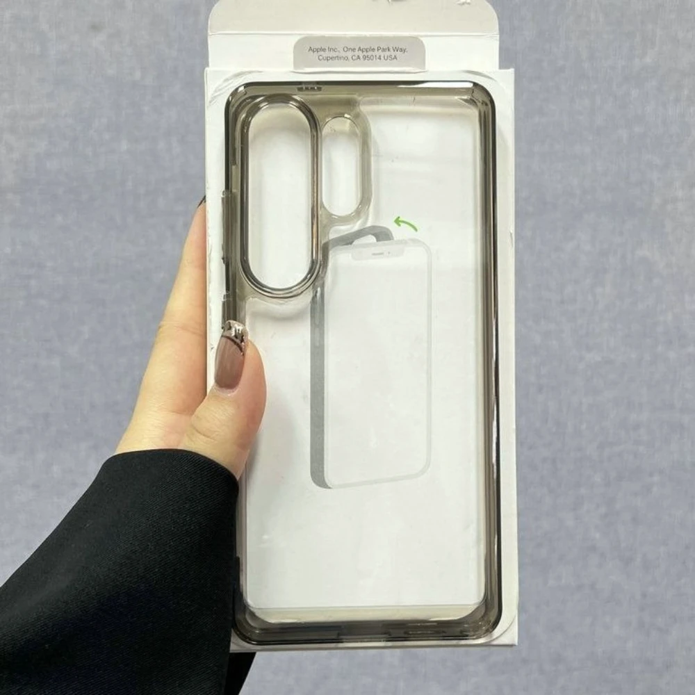 For Samsung Galaxy S26 Ultra S26+ Case Hard Clear Skin Friendly Anti Fall Anti Fingerprint Protective Cover For Galaxy S26 Shell