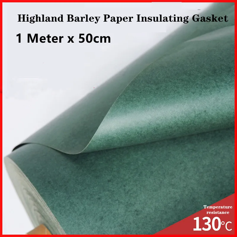0.5m X 1m Highland Barley Paper, No Film No Glue, Insulation Gasket, Lithium Battery Green Shell Paper High Temperature Resistan