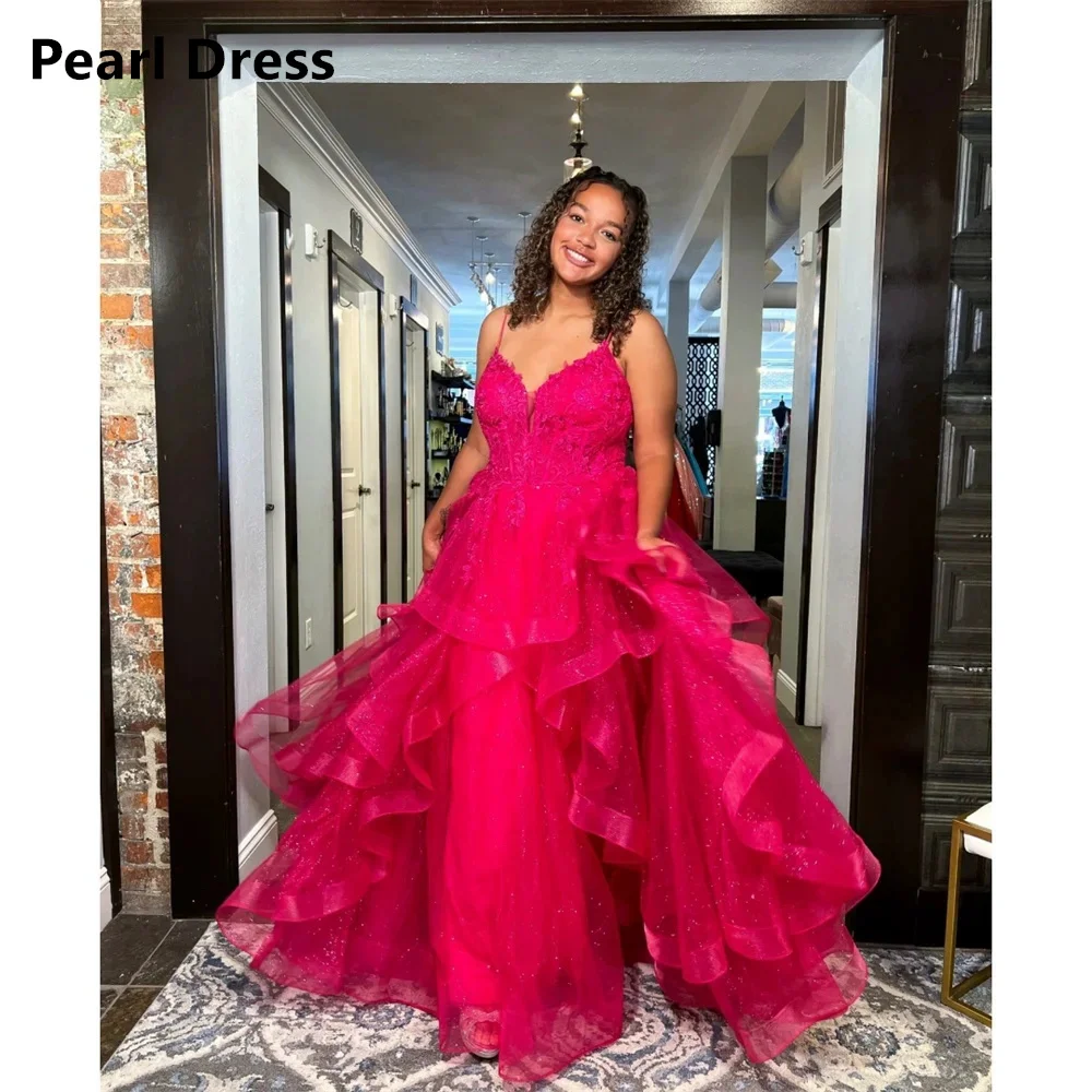 Pearl Elegant Party Dresses Woman Wedding Guest Dress Women Elegant Party A Word Luxurious Women's Evening Dresses Custom Made