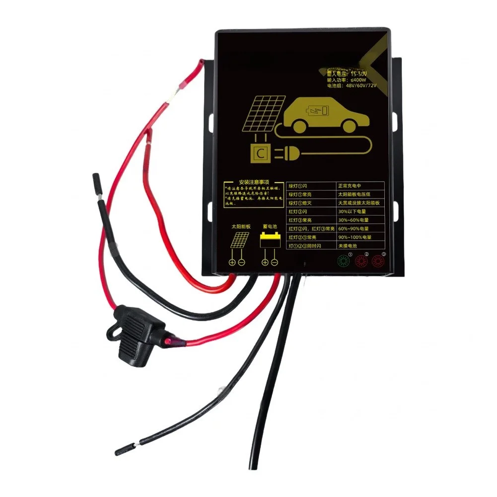 For MPPT Solar Controller for Off Grid For Vehicle Charging 400W 800W 24V 48V 60V 72V Input 99% Tracking Efficiency