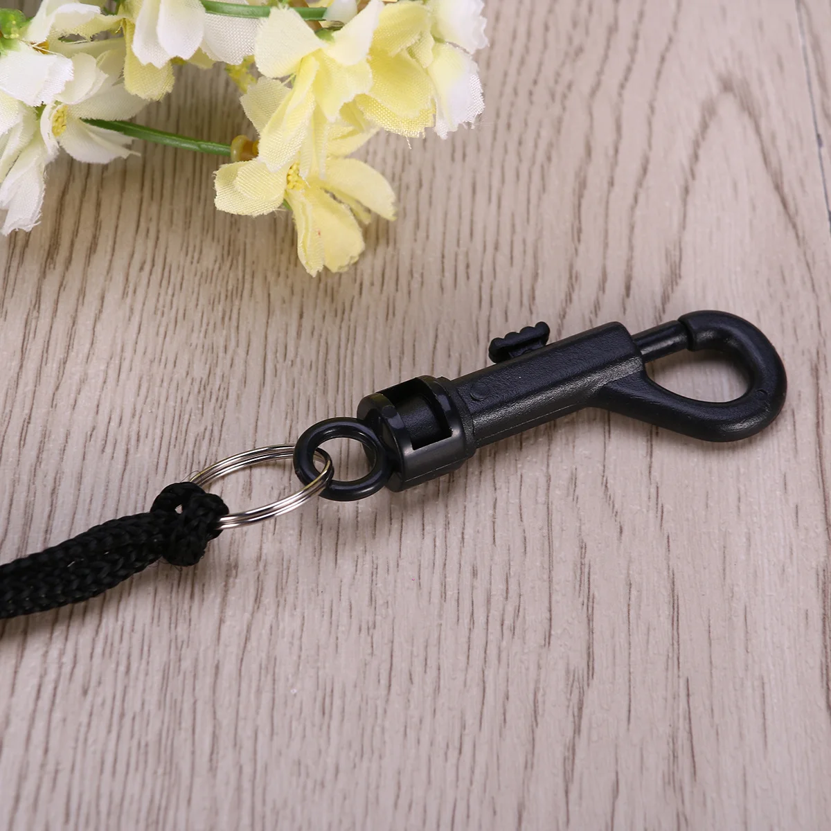 Contatore del punteggio del tallone del colpo della treccia di nylon Contatore del punteggio del tallone della palla di plastica da 12,8 mm Clip Strumento di punteggio del golf Contatore del punteggio del colpo del tallone