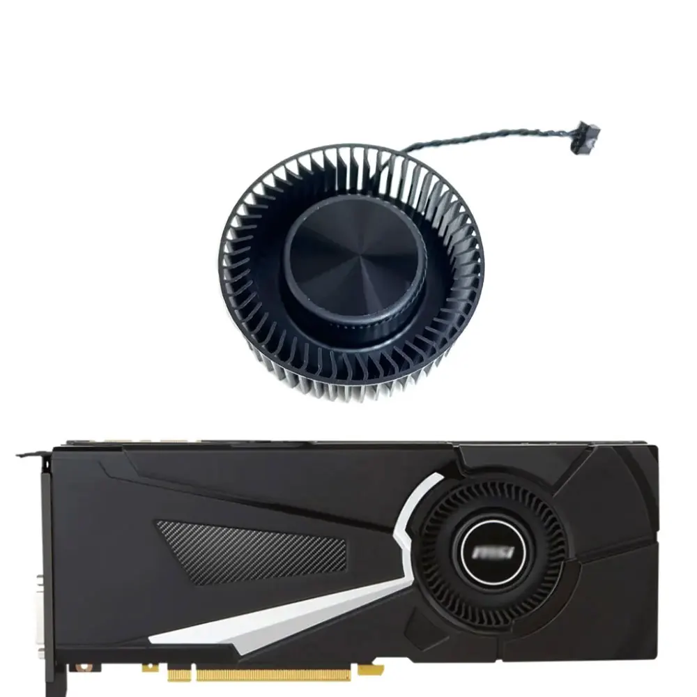 GPU NEW GTX1080 GTX1070 66MM 4PIN AERO Graphics Card Cooling Fan For MSI GTX 1060 GTX 1070 1070TI GTX 1080 1080TI Cooler Fan