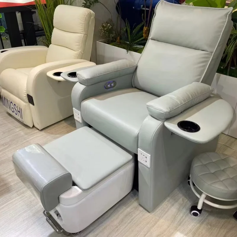 custom.Special Price Multifunction Boutique Manicure Recliner Pedicure Salon Furniture Foot Bath Massage Chair Manicure