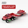 red with speedboat