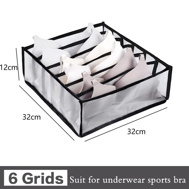 Unterwäsche Schublade Organizer Lagerung Box Faltbare Schrank Organisatoren Schublade Teiler Lagerung Boxen Für Unterhosen Socken Bh