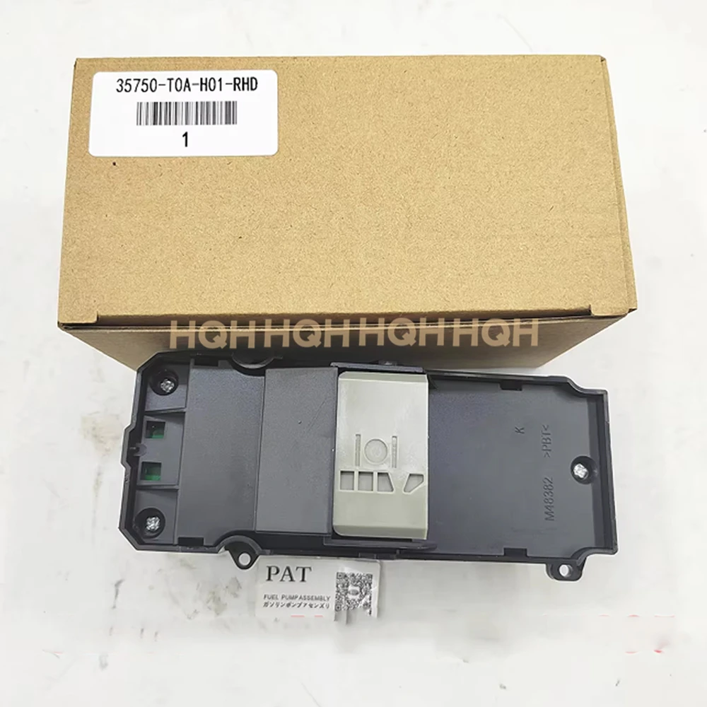 HQH Driver Side Master Power Window Switch For Honda Accord CR-V Civic CP 35750-T0A-U03 35750T0AU03 35750-T0A-H01 35750T0AH01