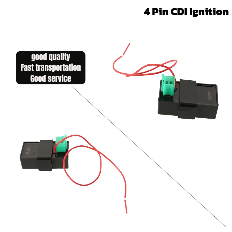 

4 Pin CDI Igniter for GY6 Motorcycle Ignition Box – Works with , 125cc, 150cc, 180cc, 200cc, 250cc Scooter & ATV Engines