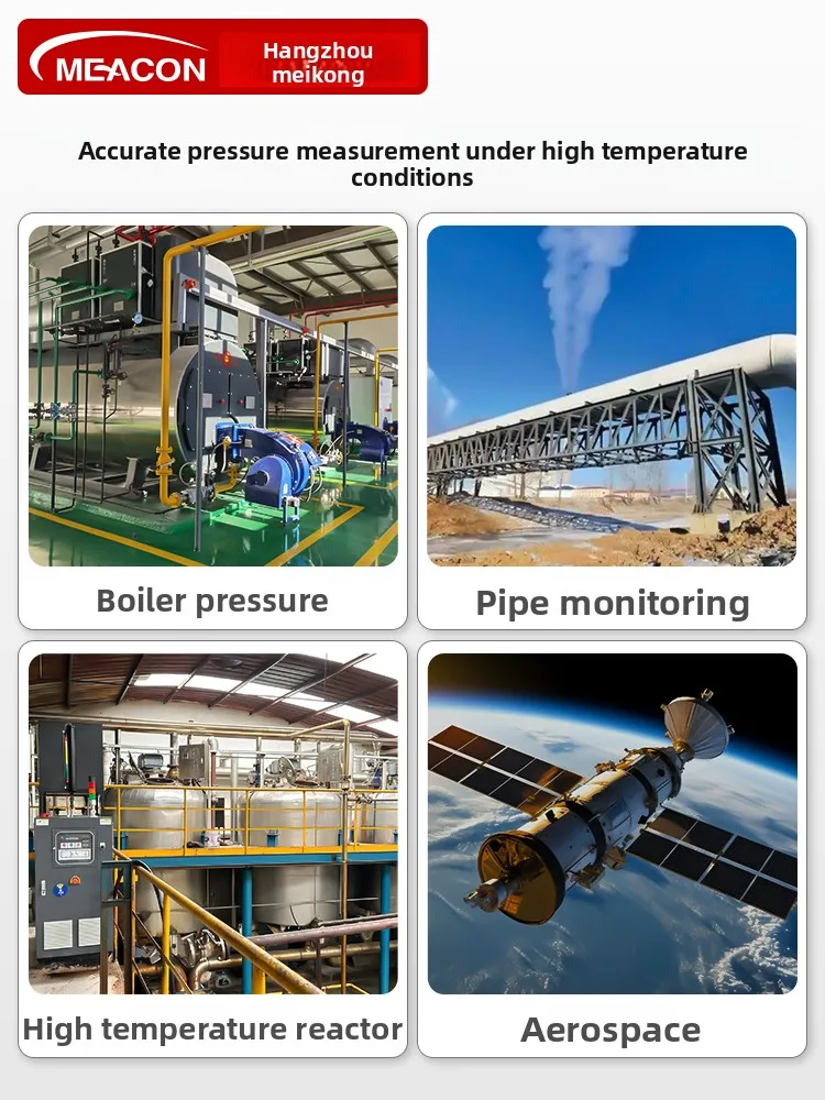 YJQ high-temperature resistant pressure transmitter, pressure sensor, high-temperature gas vapor diffusion, silicon intelligence
