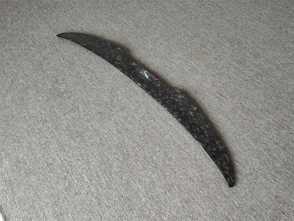 طقم هيكل سبويلر خلفي من ألياف الكربون المزورة من LD Style لـ. X6 X6M F96 G06 شفة جناح خلفي من ألياف الكربون المعدلة