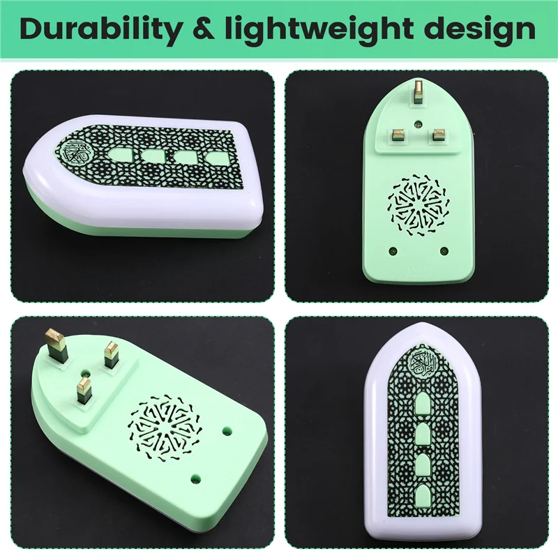 FULL-Quran Muslim Speaker For Smart Koran Translation Small Portable Button Control UK PLUG