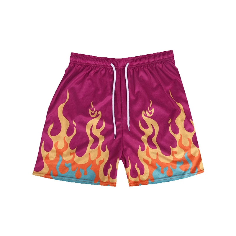 2025 NUOVI pantaloncini da basket in rete estiva pantaloni sportivi da uomo ad asciugatura rapida sport larghi casual alla moda da spiaggia