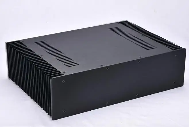 Full Aluminum class A power amplifier home audio amp DIY chassis heatsink case box 430*120*311mm