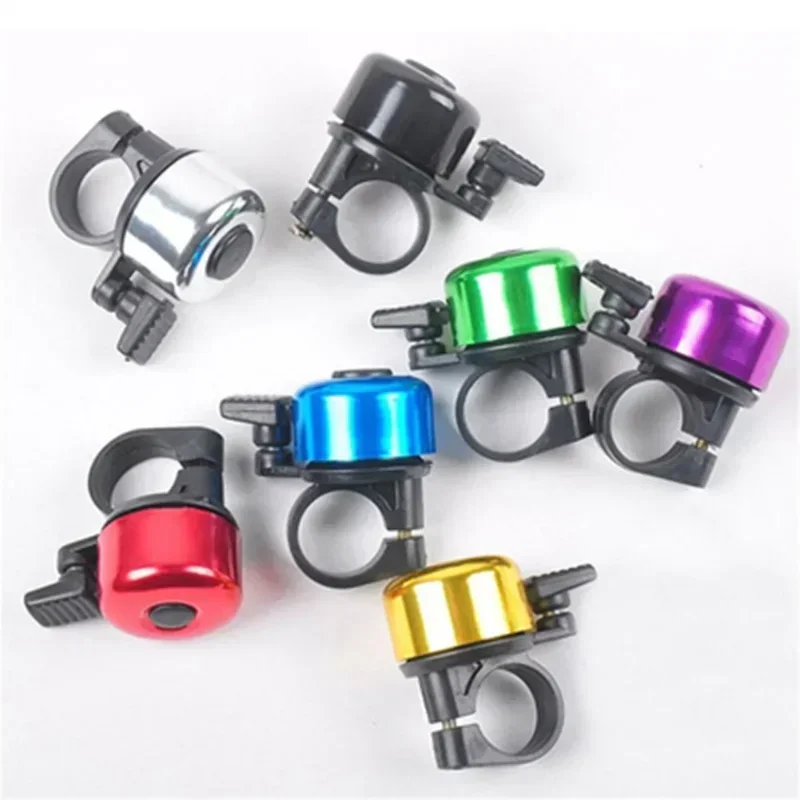 Bell Bicycle Loud Cute Small Multi Color Aluminum Alloy Bike Horn Sound Alarm for Safety Cycling Handlebar MTB Bike Accessories