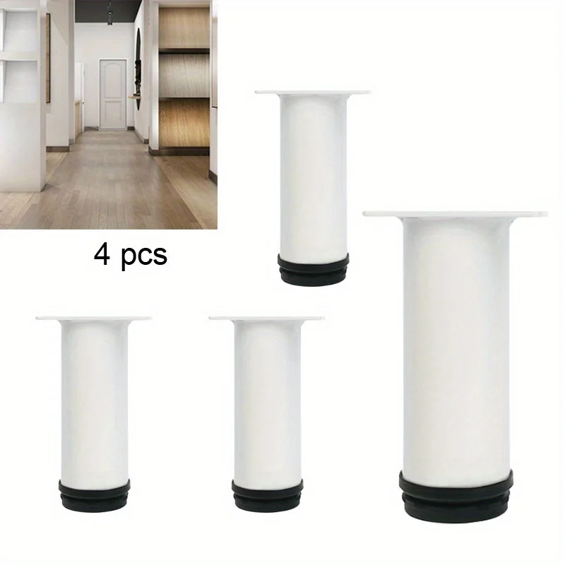 

4pcs DIY Furniture Metal Legs Adjustable Furniture Table Legs for Sofa TV Cabinet Coffee Table Support Desk Chairs Nightstands