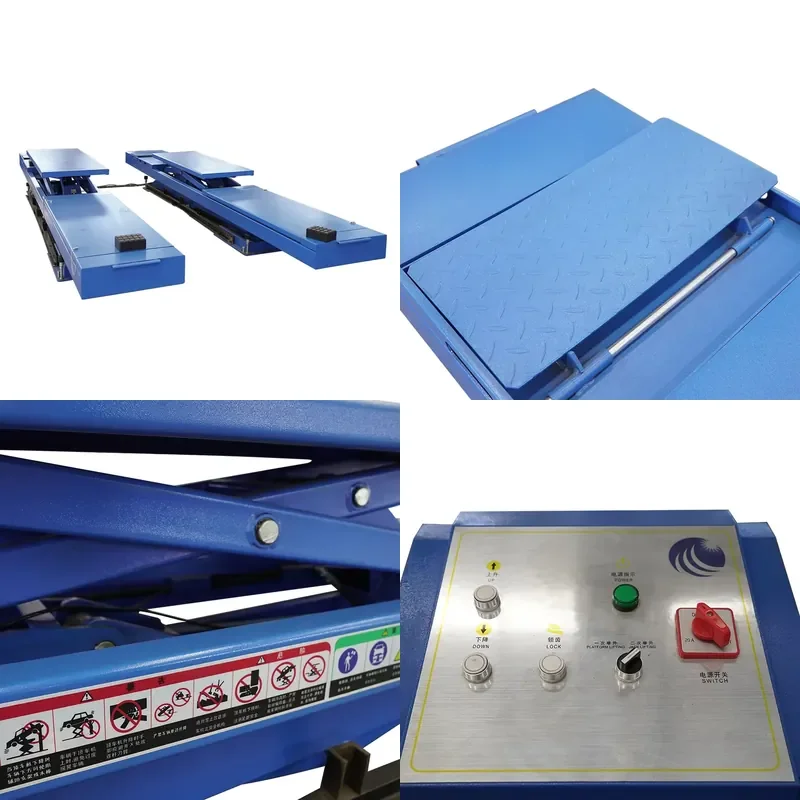 [2026] Wholesale 10T In-ground Alignment Scissor Car Lift for Car Four Wheel Alignment Calibration Large Car Hydraulic