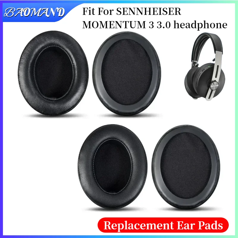 

Replacement Ear Pads for SENNHEISER MOMENTUM 3 3.0 Headphones Memory Sponge Sleeves Cover Case Repair Parts Ear Cups Earmuffs