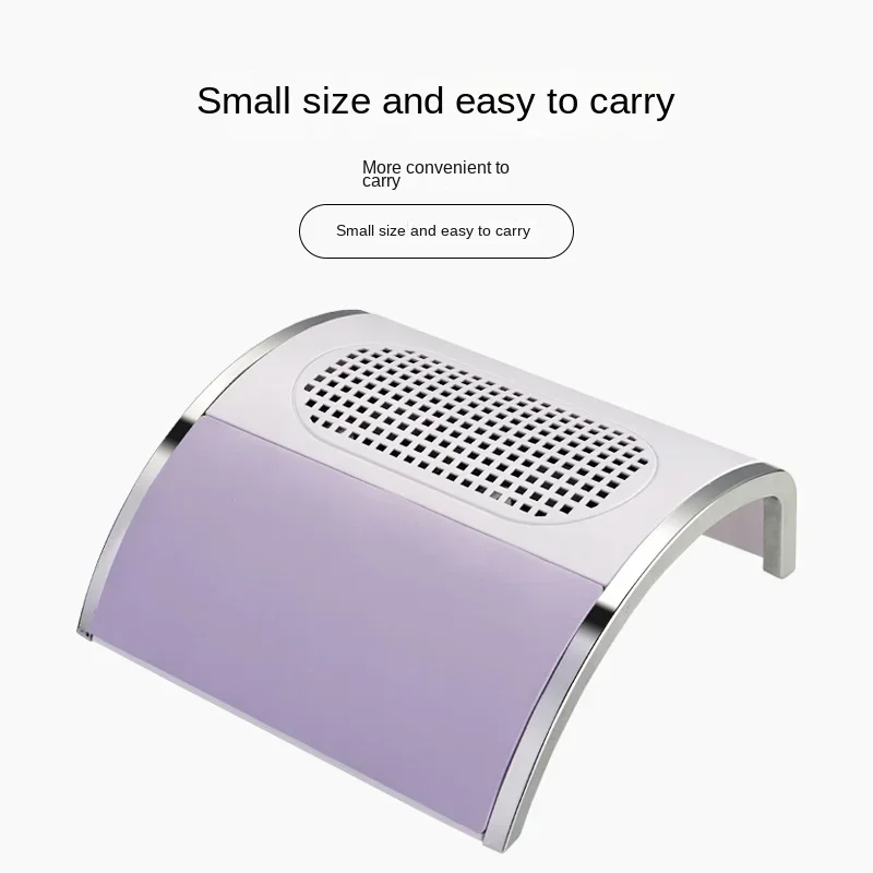 110-240V 80W Strong Nail Cleaner Low Noise 2 Fan Strong Nail Cleaner Salon Equipment