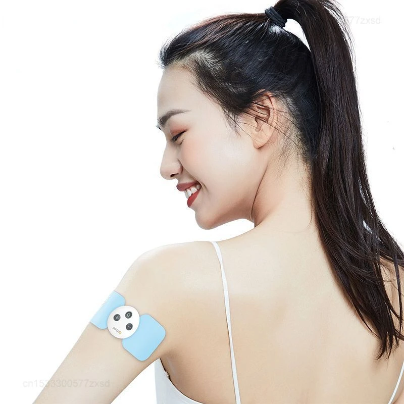 Youpin Pangao Magic Massage Stickers TENS Pulse Electrical Full Body Relax Muscle Therapy Massager with Charging Case for Home