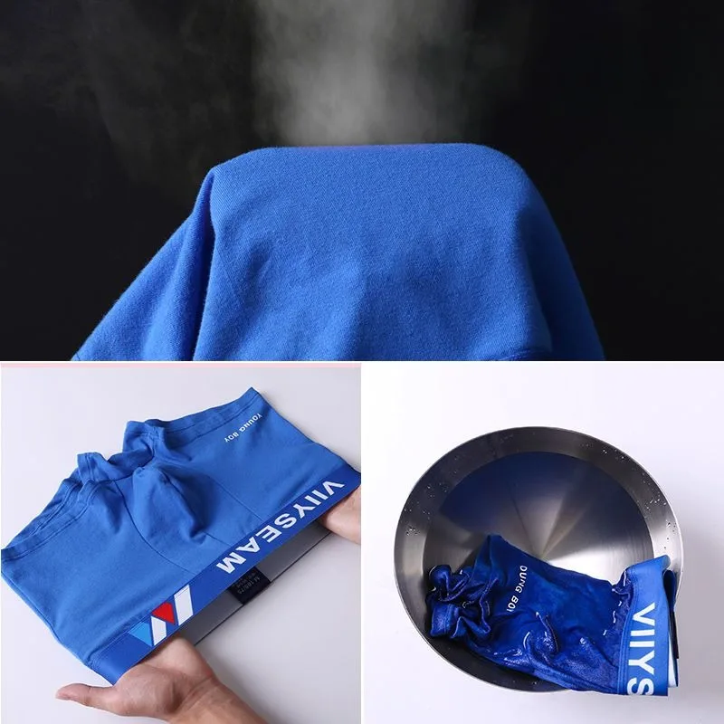 Smooth and Soft Underwear Men's Underwear Cotton Boxers Adult High-grade Large Size Boxers Student Trend Boy Shorts New Style