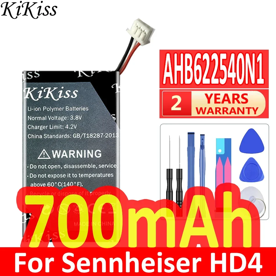 

Аккумулятор для наушников емкостью 700 мАч для Sennheiser HD4.40BT HD 4.50BTNC AHB 622540 N1