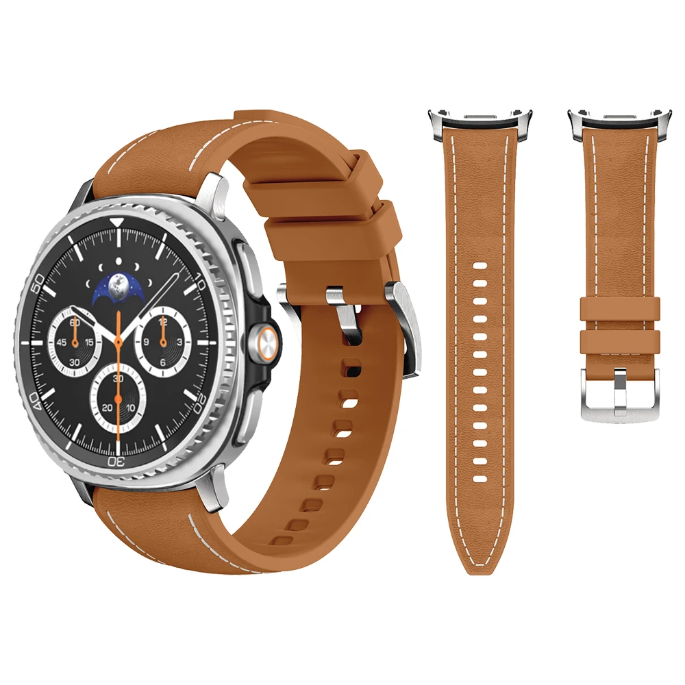 Leather Silicone Ba… - image