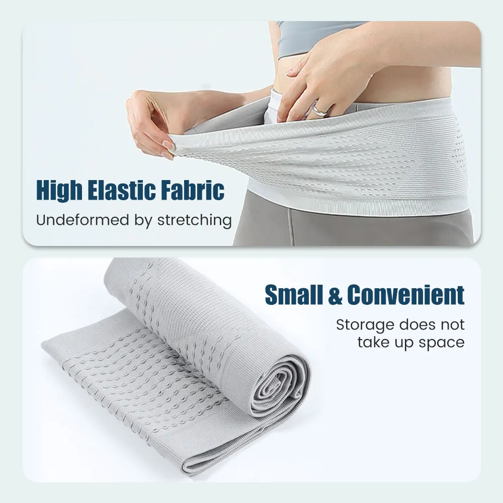 Picture 6: Portable Invisible Running Waist Belt Bag Gym Bags Seamless Lightweight Invisible Mobile Phone Bags Elastic Run Cycling Bag