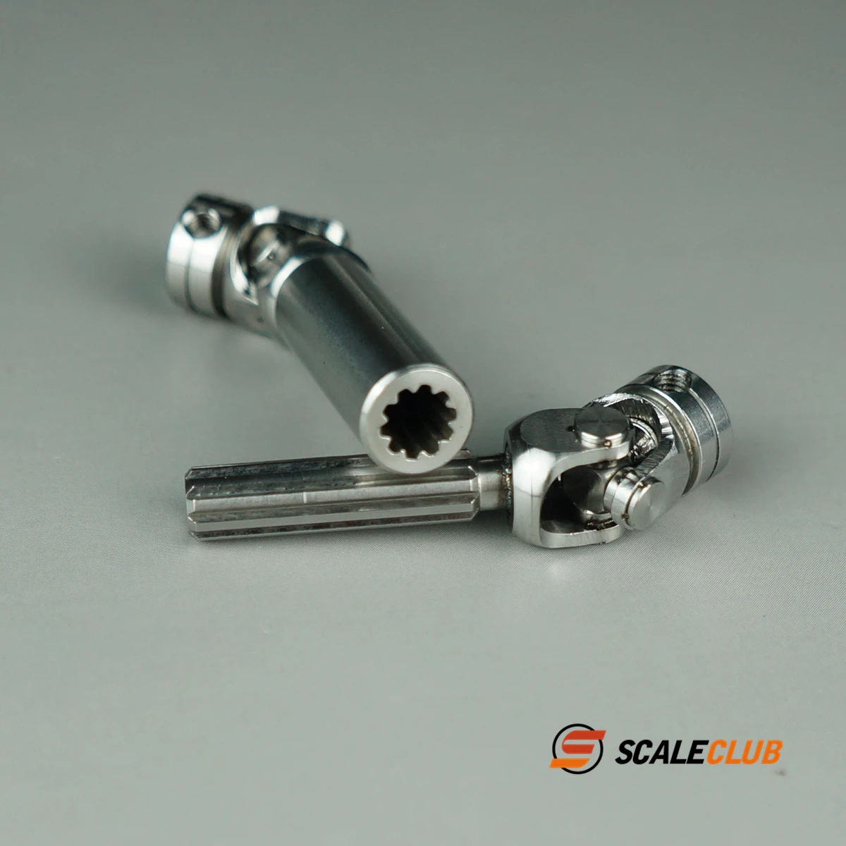 Scaleclub 1/14 Tractor Mud Head Climbing Simulation Metal CVD Drive Shaft Universal Joint Coupling