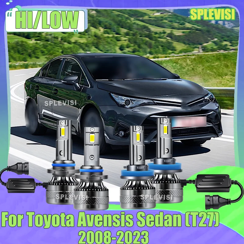 

Easy to Replace 20000LM 6000K Headlamps For Toyota Avensis Sedan (T27) 2008-2023 2009 2010 2011 2012 2013 2014 2015 2016 2017