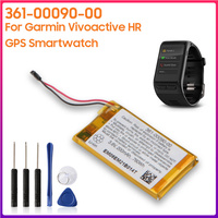 Original Battery 361-00090-00 For Garmin Vivoactive HR GPS Smartwatch Authentic Battery 200mAh